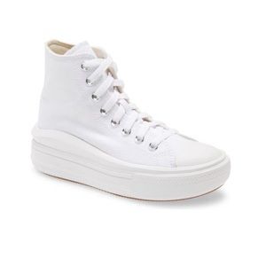 Converse Move High Top Platform in White